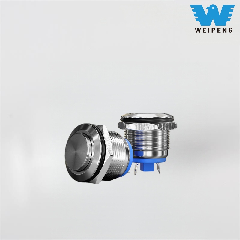 Метален прекинувач на копче за стартување на машината 16/19 мм