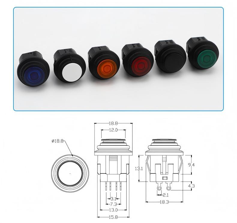 Копчето за микро притискање претрпува голема надградба, поставувајќи нов репер за технологијата на прекинувачи