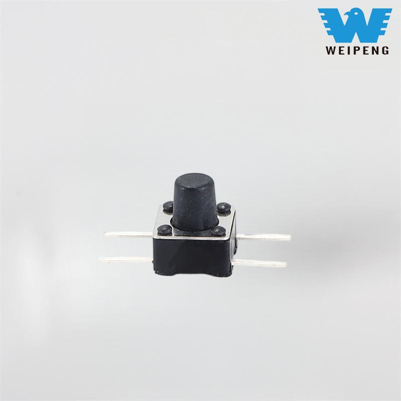 6X6 SMD тактилен прекинувач со рамни четири иглички