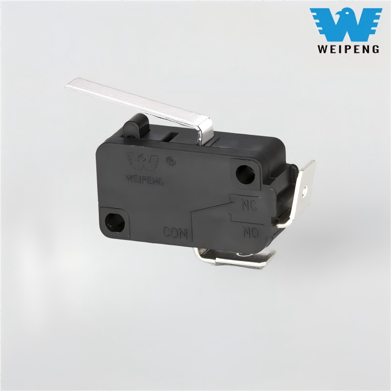 Голем микро-прекинувач со висока чувствителност со лост