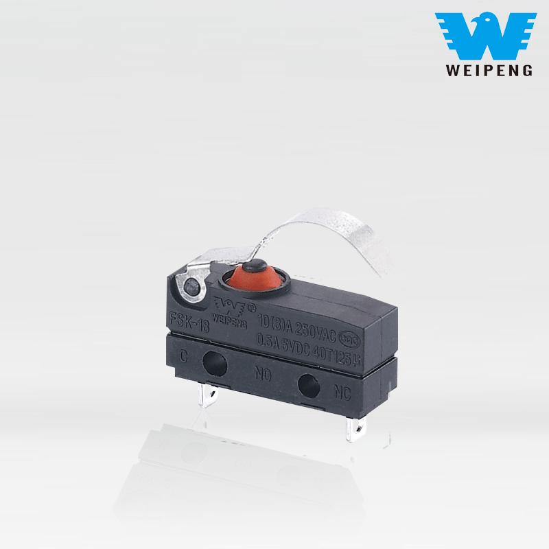 Weipeng 10A Side-Exit IP67 Micro Switch за автомобилско седиште